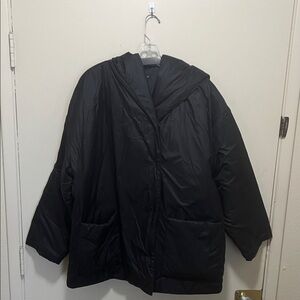 Eileen Fisher Black Puffer Jacket